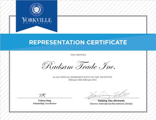 دانشگاه یورک ویل کانادا و مزایای اخذ پذیرش تحصیلی آن توسط رادسام