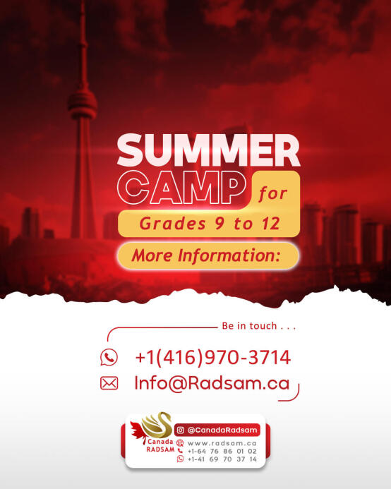Summer Camp with RADSAM Education Agency